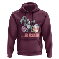 Funny Bruh Dab Rabbit Eggs Easter Day Hoodie