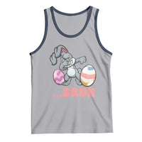 Funny Bruh Dab Rabbit Eggs Easter Day Tank Top