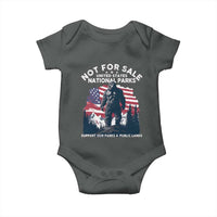 Not For Sale National Parks Bigfoot Baby Onesie Support Our Parks And Public Lands