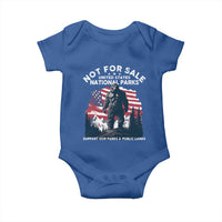 Not For Sale National Parks Bigfoot Baby Onesie Support Our Parks And Public Lands