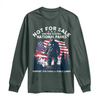 Not For Sale National Parks Bigfoot Long Sleeve Shirt Support Our Parks And Public Lands