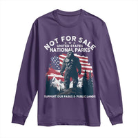 Not For Sale National Parks Bigfoot Long Sleeve Shirt Support Our Parks And Public Lands