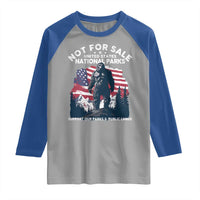 Not For Sale National Parks Bigfoot Raglan Shirt Support Our Parks And Public Lands