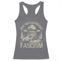 Save Our National Parks Bigfoot Racerback Tank Top Vintage Forest