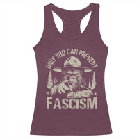 Save Our National Parks Bigfoot Racerback Tank Top Vintage Forest