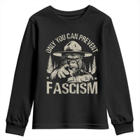 Save Our National Parks Bigfoot Youth Sweatshirt Vintage Forest