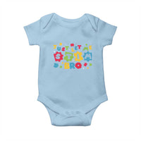 Funny Just Let Me Stim Bro Baby Onesie Autism Awareness Puzzle
