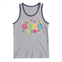 Funny Just Let Me Stim Bro Tank Top Autism Awareness Puzzle