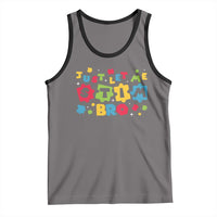 Funny Just Let Me Stim Bro Tank Top Autism Awareness Puzzle