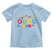 Funny Just Let Me Stim Bro Toddler T Shirt Autism Awareness Puzzle