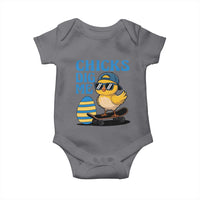 Funny Easter Day Chicks Dig Me Baby Onesie Cool Chicken