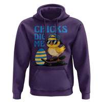 Funny Easter Day Chicks Dig Me Hoodie Cool Chicken