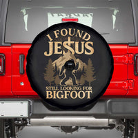 I Found Jesus Still Looking For Bigfoot Spare Tire Cover Funny Christian Sasquatch Vintage Mountain