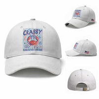 If Crabby Please Return To The Beach Baseball Cap Funny Summer Girl