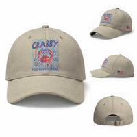 If Crabby Please Return To The Beach Baseball Cap Funny Summer Girl
