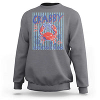 If Crabby Please Return To The Beach Sweatshirt Funny Summer Girl