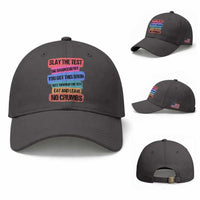 Test Day Baseball Cap Slay The Test Big Brain Energy Students Spirit