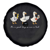 Silly Goose Test Day Spare Tire Cover It's A Good Day To Ace A Test Teacher Students