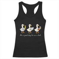 Silly Goose Test Day Racerback Tank Top It's A Good Day To Ace A Test Teacher Students