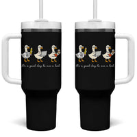Silly Goose Test Day Tumbler With Handle It's A Good Day To Ace A Test Teacher Students