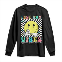 Test Day 67 Meme Long Sleeve Shirt You Got This Testing Teacher Retro Grooves