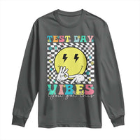 Test Day 67 Meme Long Sleeve Shirt You Got This Testing Teacher Retro Grooves