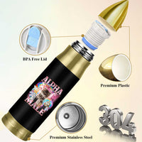 Alpha Male Cat Bullet Tumbler Funny Rainbow Kitten Meme Bootleg