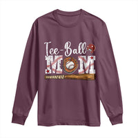 Baseball Mom Long Sleeve Shirt Tee Ball Mama Funny Mother's Day