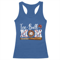 Baseball Mom Racerback Tank Top Tee Ball Mama Funny Mother's Day