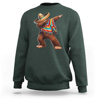 Mexican Bigfoot Dabbing Cinco de Mayo Funny Fiesta Sweatshirt