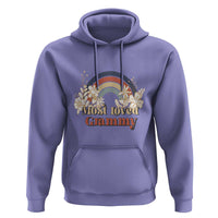Grandma Hoodie Most Loved Grammy Retro Groovy - Wonder Print Shop