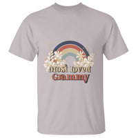 Grandma T Shirt Most Loved Grammy Retro Groovy - Wonder Print Shop