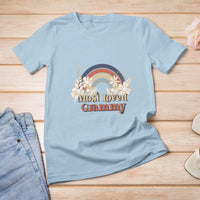 Grandma T Shirt For Women Most Loved Grammy Retro Groovy - Wonder Print Shop