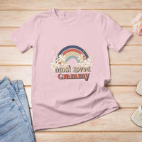 Grandma T Shirt For Women Most Loved Grammy Retro Groovy - Wonder Print Shop