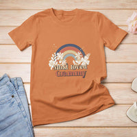 Grandma T Shirt For Women Most Loved Grammy Retro Groovy - Wonder Print Shop