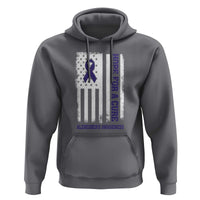 Alzheimer's Awareness Hoodie Hope For A Cure Alzheimer's Supporter - Wonder Print Shop