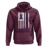 Alzheimer's Awareness Hoodie Hope For A Cure Alzheimer's Supporter - Wonder Print Shop