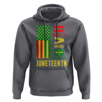 Juneteenth Equality Is Greater Than Division Hoodie Juneteenth American Flag