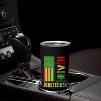 Juneteenth Equality Is Greater Than Division Tumbler Cup Juneteenth American Flag