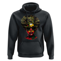 Camo African American Women Juneteenth Celebrating Black Freedom Day Hoodie