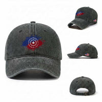 Juneteenth Freedom Day June 19 1865 Washed Cotton Baseball Cap Juneteenth Flag