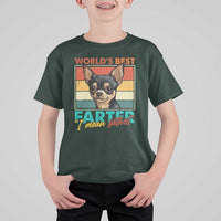 Funny World's Best Farter I Mean Father T Shirt For Kid Dog Dad