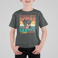 Funny World's Best Farter I Mean Father T Shirt For Kid Dog Dad