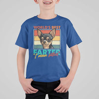 Funny World's Best Farter I Mean Father T Shirt For Kid Dog Dad