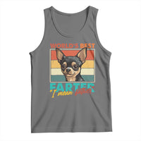 Funny World's Best Farter I Mean Father Tank Top Dog Dad