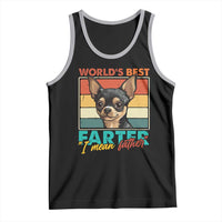 Funny World's Best Farter I Mean Father Tank Top Dog Dad