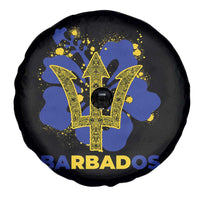 Proud Barbados Bajan Barbadian Flag Roots Spare Tire Cover