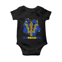 Proud Barbados Bajan Barbadian Flag Roots Baby Onesie