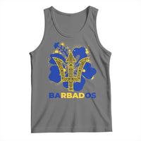 Proud Barbados Bajan Barbadian Flag Roots Tank Top