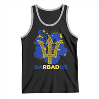 Proud Barbados Bajan Barbadian Flag Roots Tank Top
